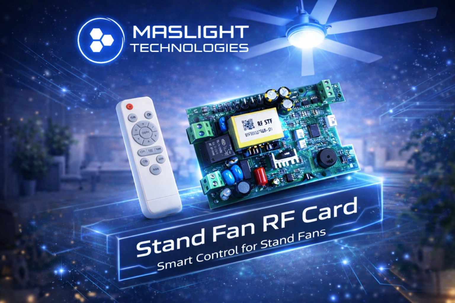 Stand Fan RF Driver Card